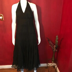 Jones NY Black Halter Dress